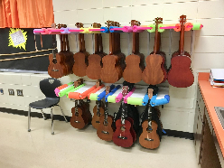 Ukulele Storage Rack by Charles Van Deursen